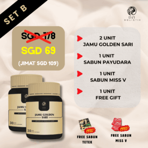 PAKEJ SET B 2 BOTOL
