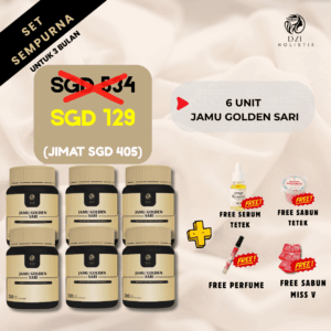 PAKEJ SET FULL 6 BOTOL