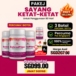 SET SAYANG KETAT-KETAT : 3 + 1 BOTOL + FREEGIFT